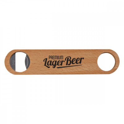 Large Wood Bottle Opener