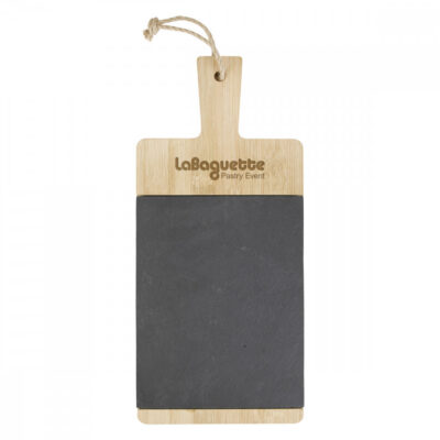Bamboo & Slate Charcuterie Cutting Board