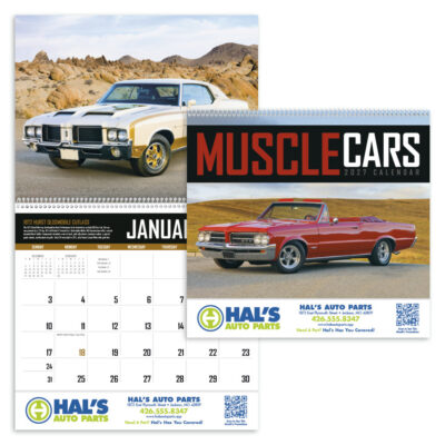 Triumph® Calendars Muscle Cars Calendar