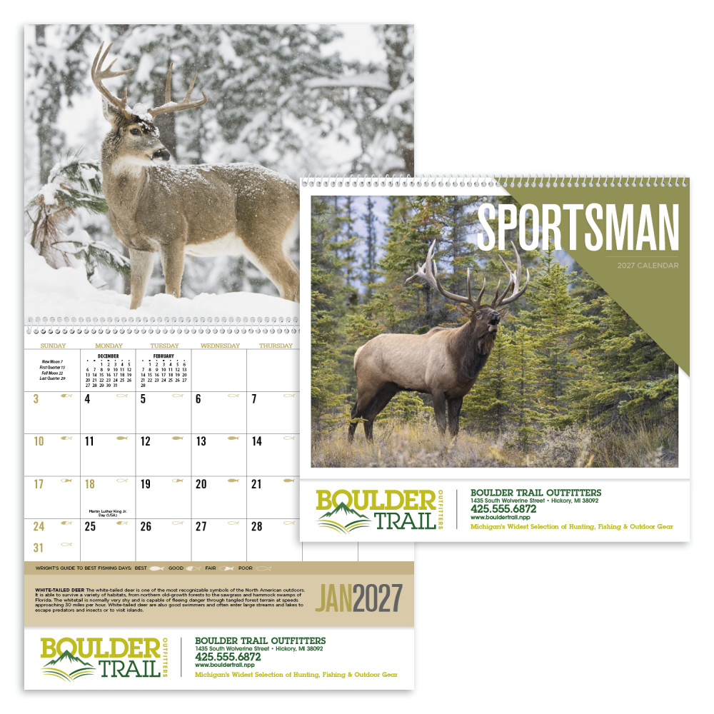 Triumph® Calendars Sportsman Calendar Triumph® Calendars Sportsman Calendar