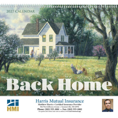 HotLine® Products Back Home Appointment Calendar - Spiral