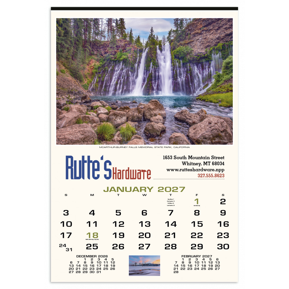 HotLine® Products Scenic America® Executive Calendar HotLine® Products Scenic America® Executive Calendar