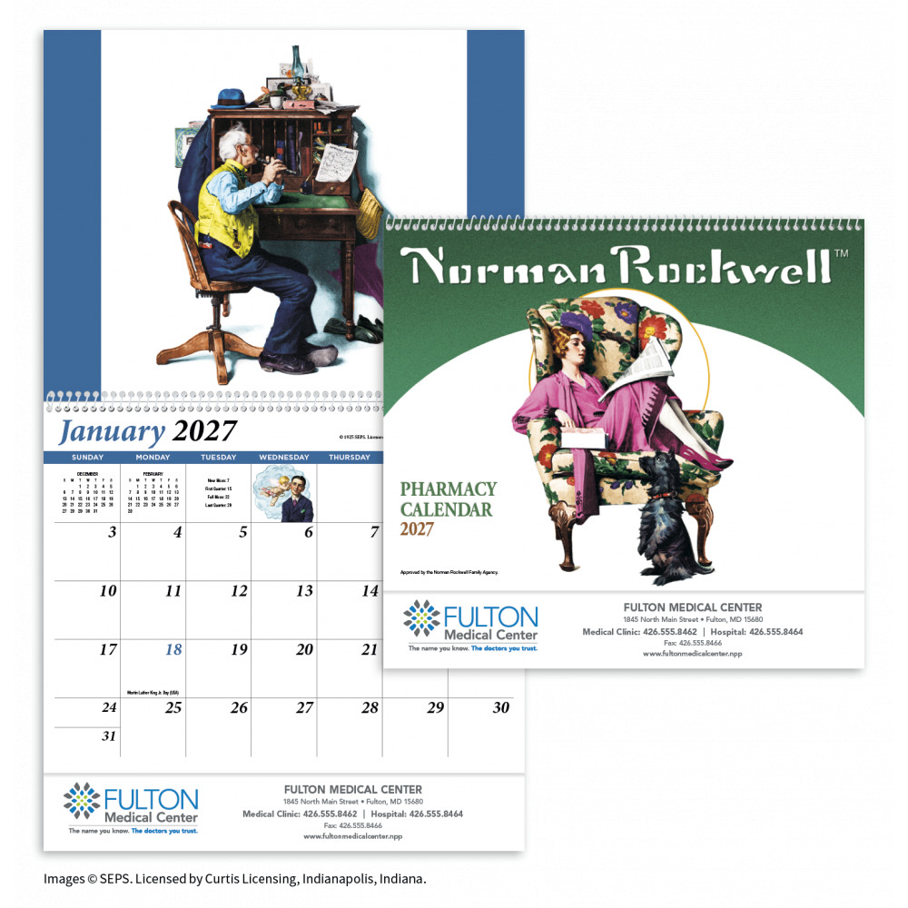 HotLine® Products Rockwell Pharmacy Special Markets Calendar