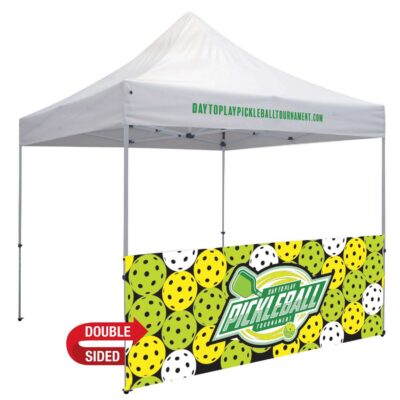 10' Tent Half Wall (Dye Sublimated, Double-Sided)