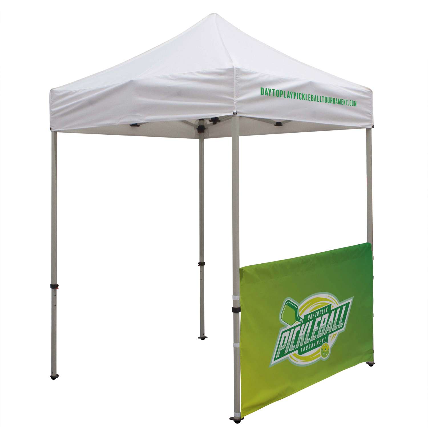 6' Deluxe Tent Half Wall Kit (Dye Sublimated, Single-Sided) 6' Deluxe Tent Half Wall Kit (Dye Sublimated, Single-Sided)