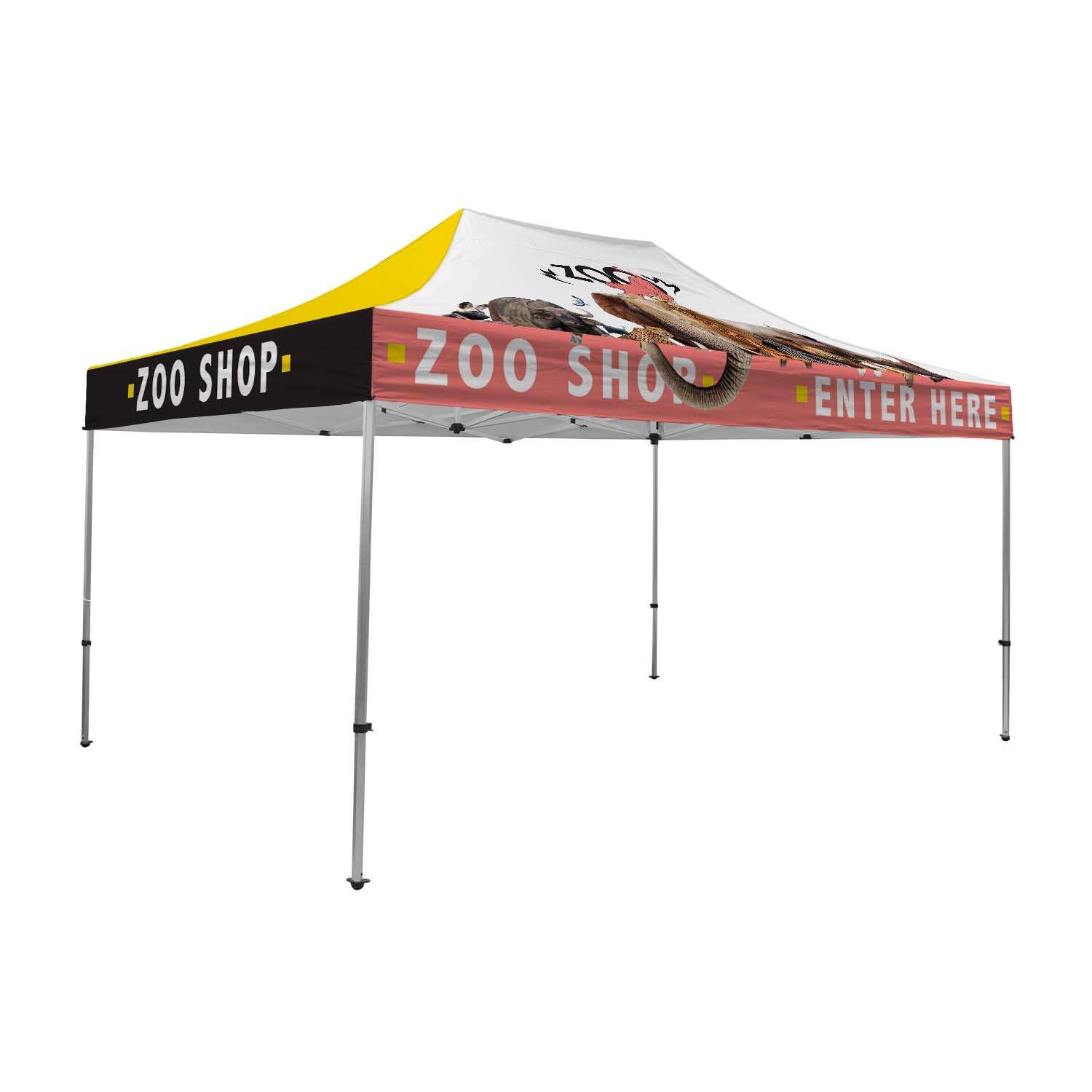 15' Premium Tent UV-Printed Kit 15' Premium Tent UV-Printed Kit