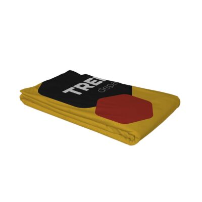 8' Straight Splash Floor Display Face Graphic Panel (Recycled Polyester)