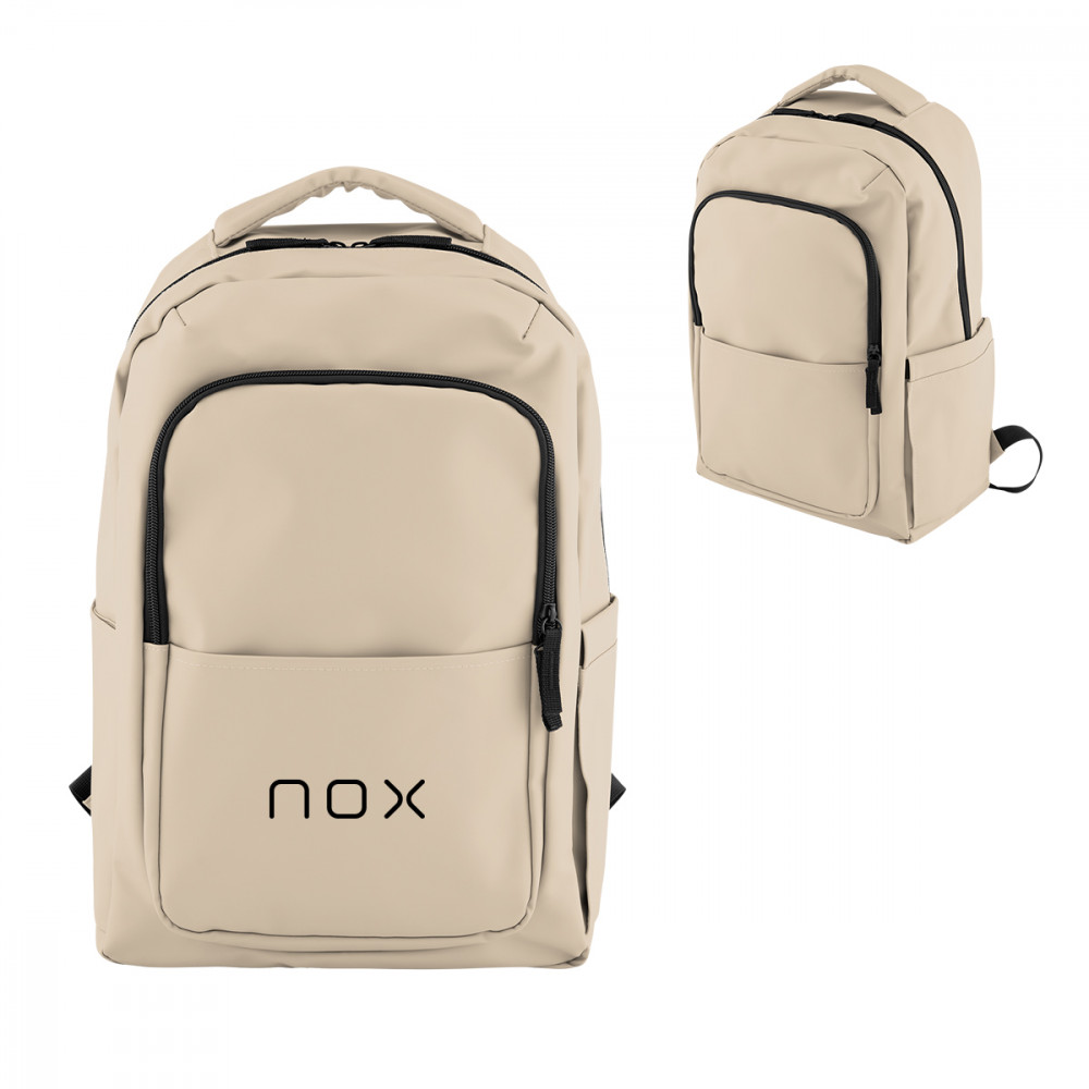 Hudson Leatherette Laptop Backpack