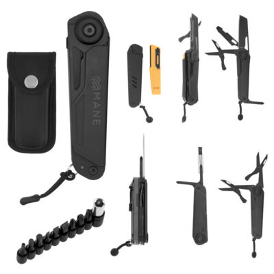 12-In-1 Multi-Tool With Pouch