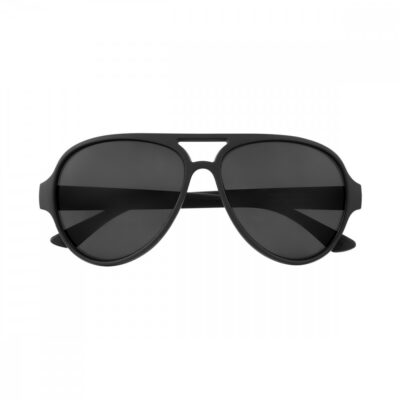 RUBBERIZED RECYCLED FRAME AVIATOR SUNGLASSES