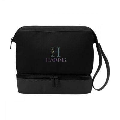 The Weekender Toiletry Bag with Drop-Bottom