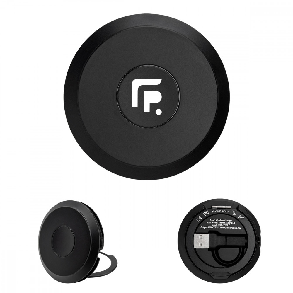 Wireless Multi-Charger With Kickstand