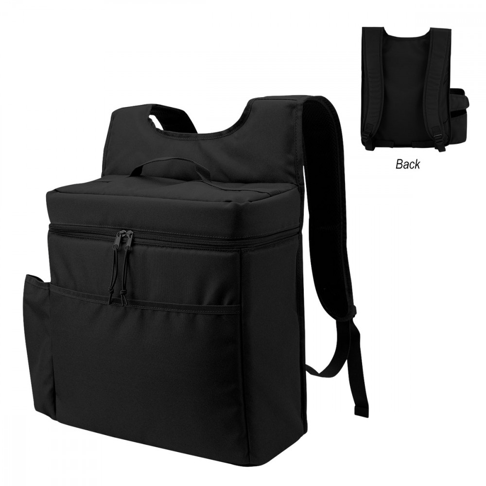Corey 30 Can Cooler Backpack With Tumbler Pocket