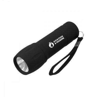 Rechargeable Rubberized COB Light With Strap 2.0