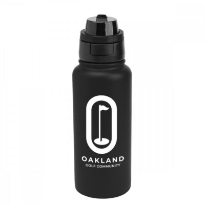 32 Oz. Pop Sip & Chug Recycled Stainless Steel Bottle
