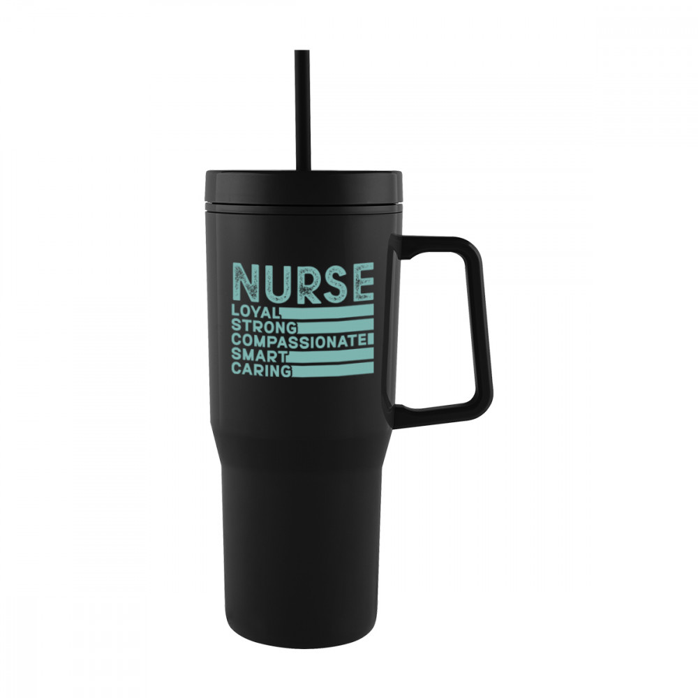 28 Oz. Intrepid Recycled PS Double Wall Tumbler 28 Oz. Intrepid Recycled PS Double Wall Tumbler