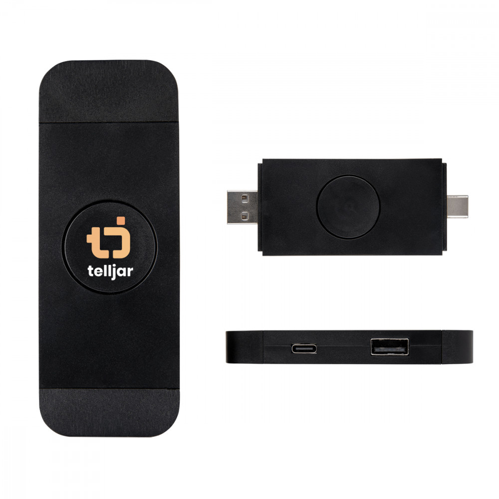 rABS Spinner Dual Input USB Hub