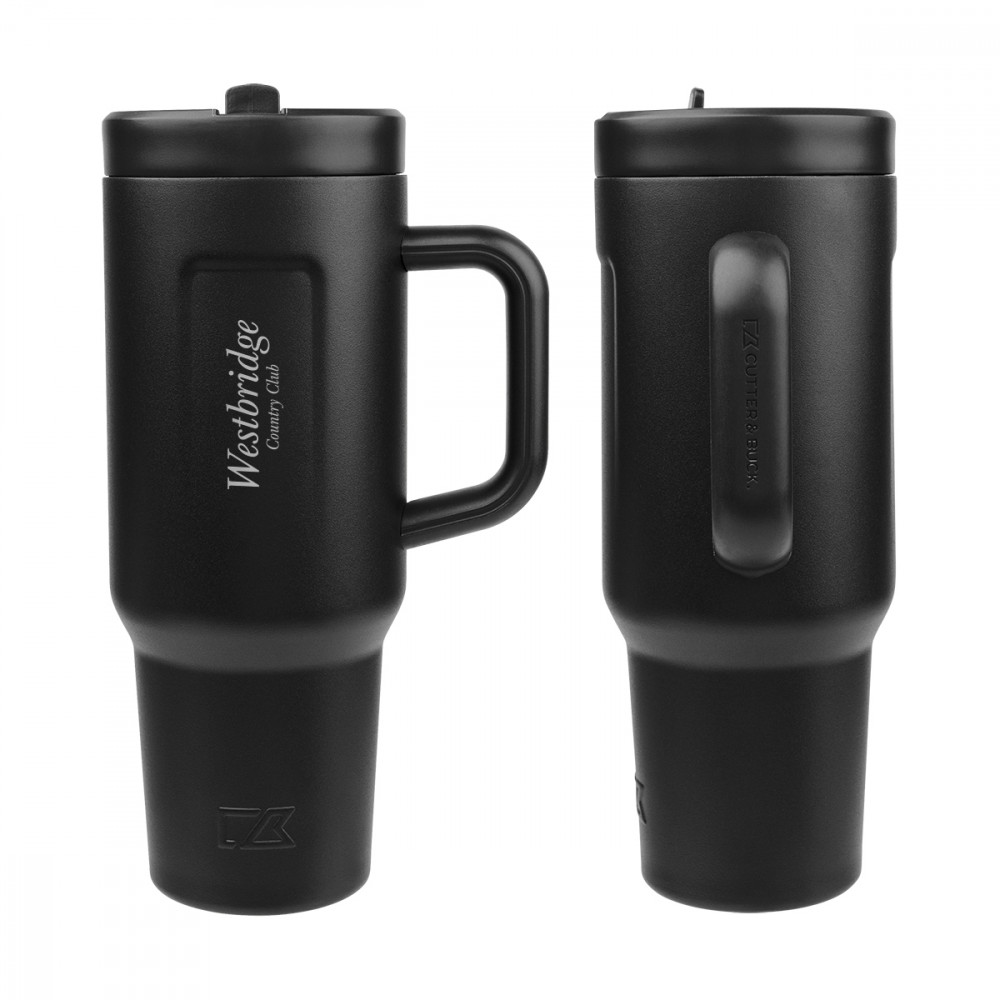 40 Oz. Cutter & Buck® Recycled Stainless Steel Tumbler 40 Oz. Cutter & Buck® Recycled Stainless Steel Tumbler