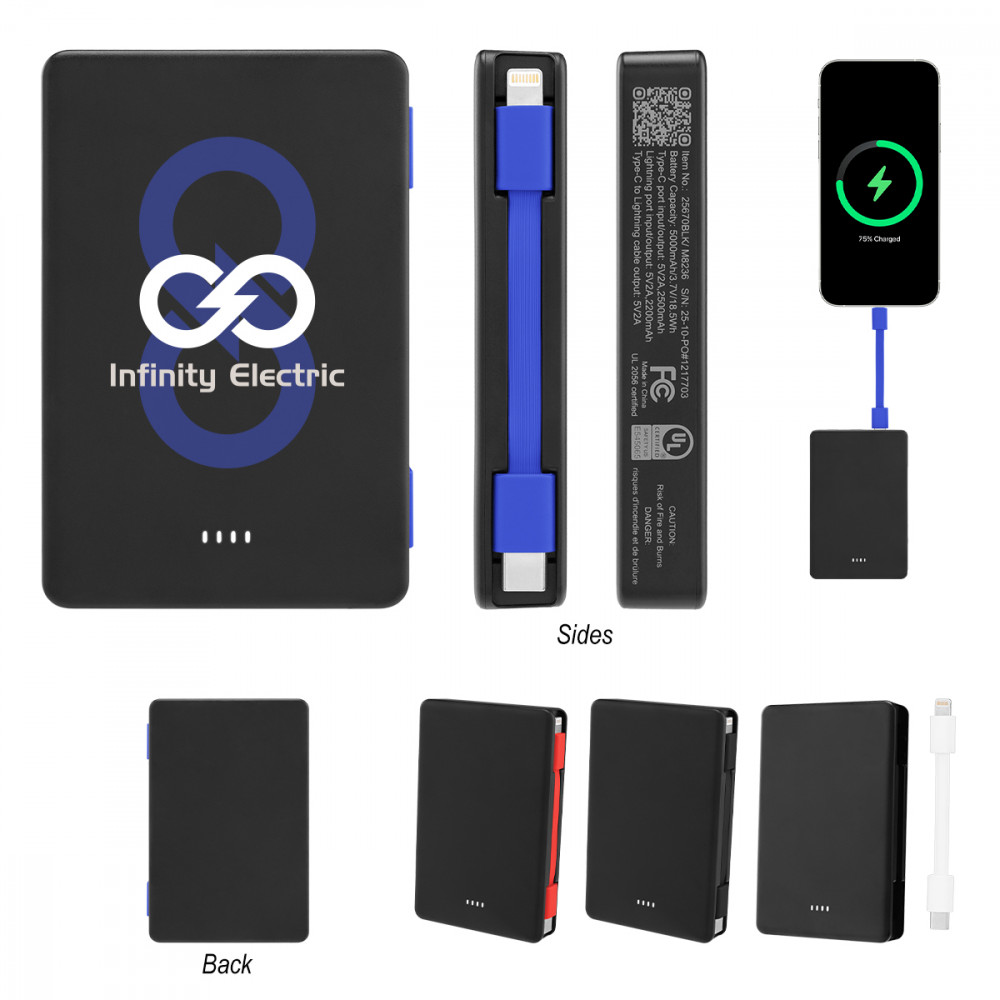 5,000 mAh UL Listed Power Bank