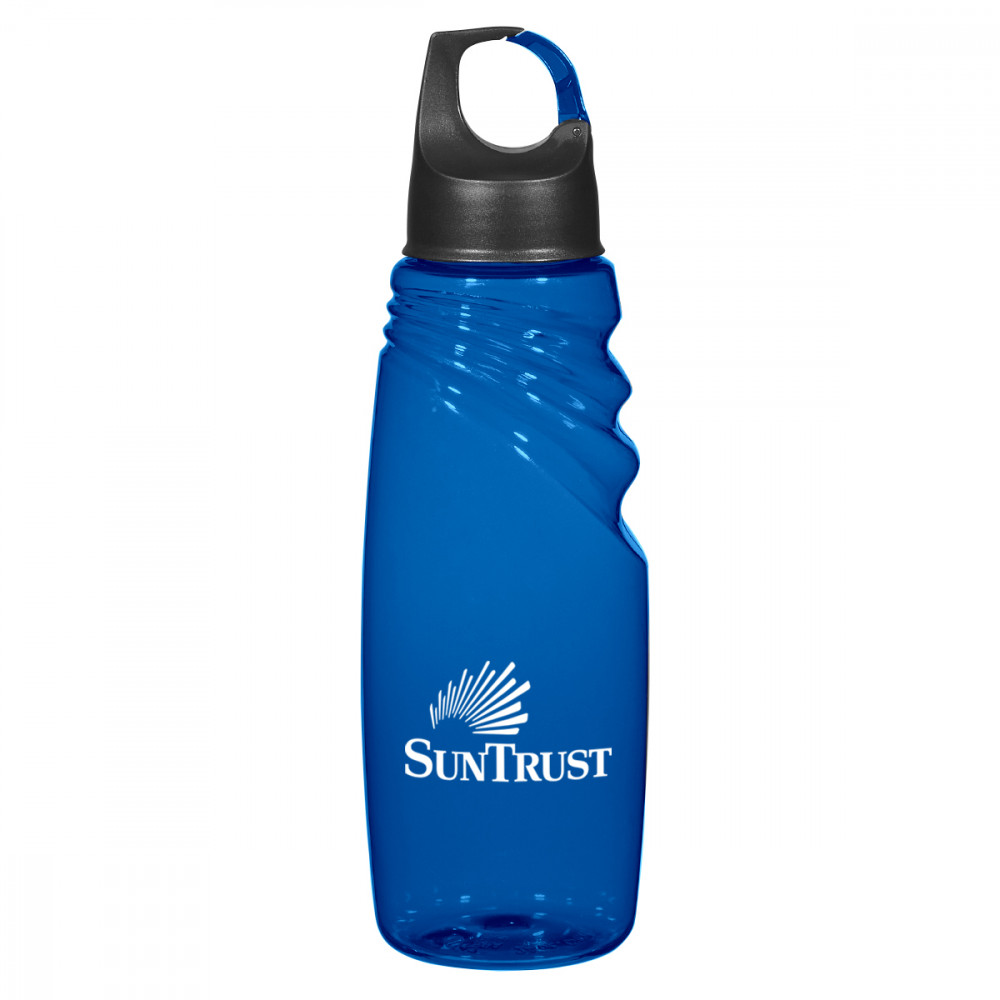 24 Oz. Crest Carabiner Sports Bottle