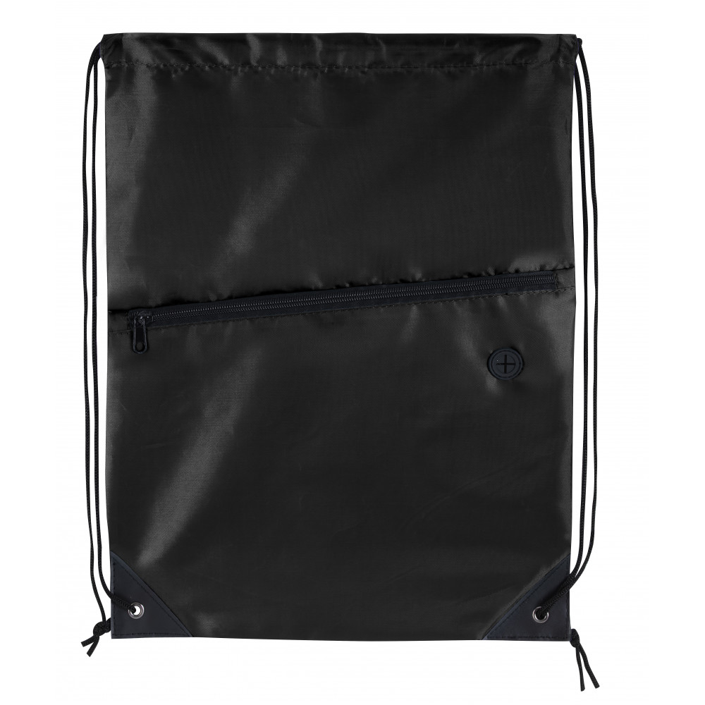 Good Value™ Front Zip Drawstring Backpack