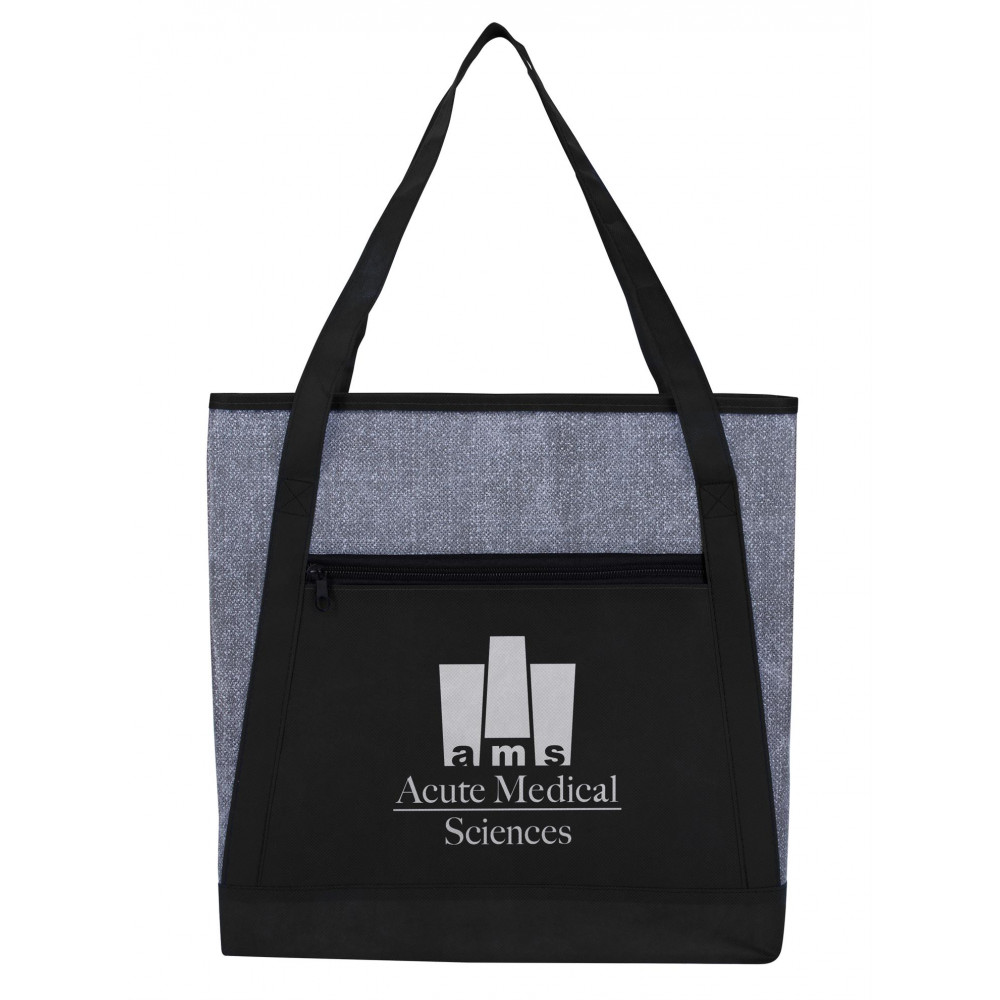 Good Value™ Heathered RPET Non-Woven Tote