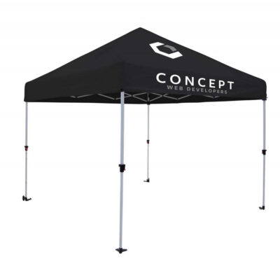 10' Omni Tent Kit (Full-Color Imprint, 2 Locations)
