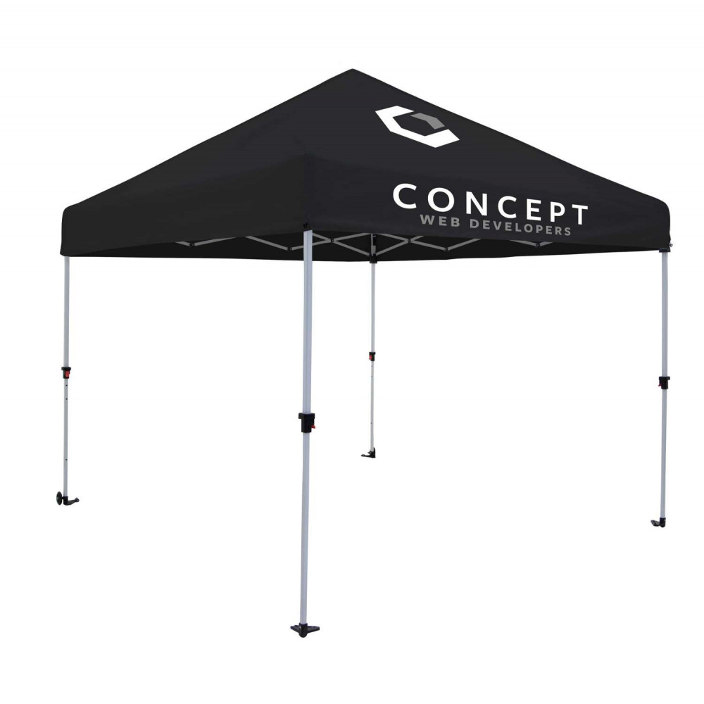 10' Omni Tent Kit (Full-Color Imprint, 2 Locations)
