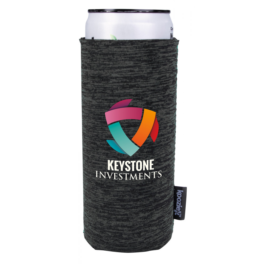 Koozie® Heather Collapsible Slim Can Cooler Koozie® Heather Collapsible Slim Can Cooler