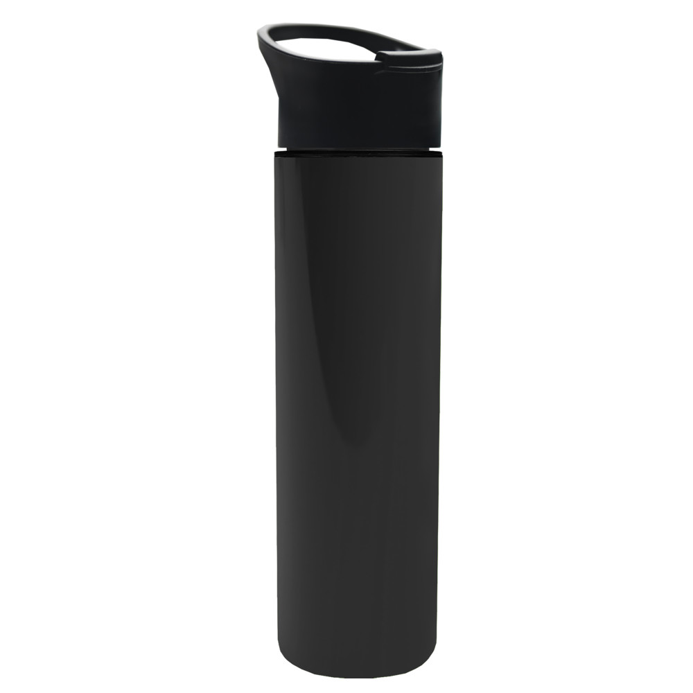 Garyline® Slim Double-Wall Insulated Bottle with Pop-Up Lid - 16 oz. Garyline® Slim Double-Wall Insulated Bottle with Pop-Up Lid - 16 oz.
