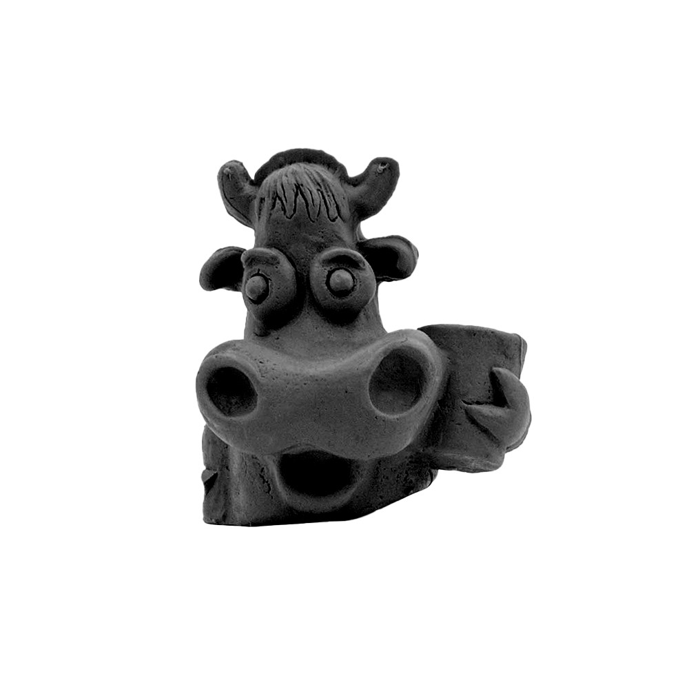 Pencil-Top Eraser Cow with Milk Pencil-Top Eraser Cow with Milk