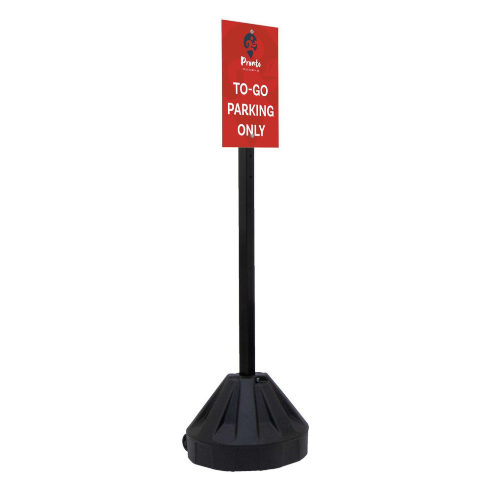60" Rover Portable Sign Post Single-Sided Kit 60" Rover Portable Sign Post Single-Sided Kit