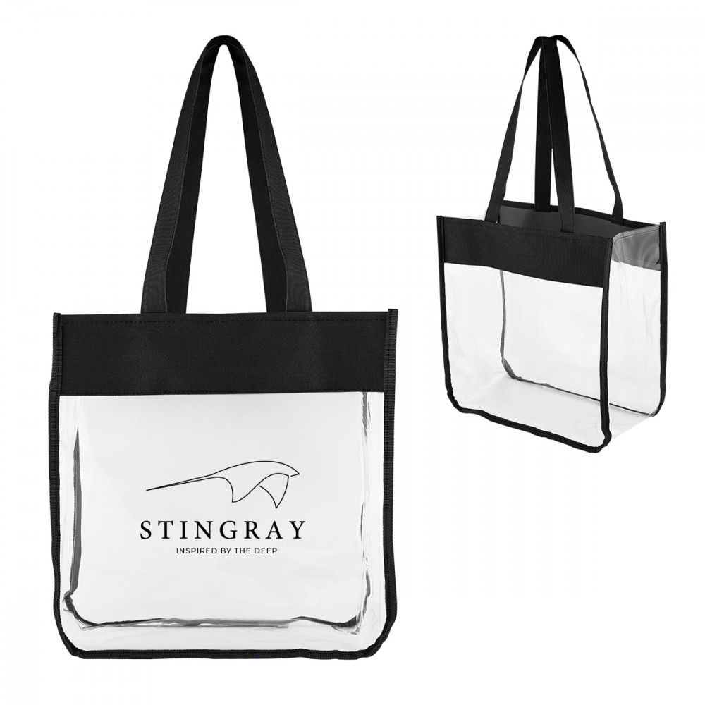 Cassie Clear EVA Tote Bag