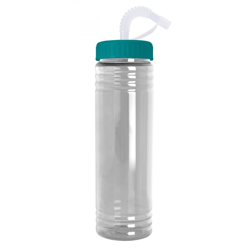 Garyline® Slim Fit Water Bottle With Straw Lid - 24 oz.