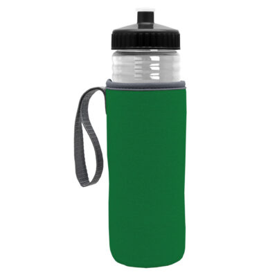 Garyline® Lifeguard Bottle with Push-Pull Lid and Insulated Caddy - 24 oz.
