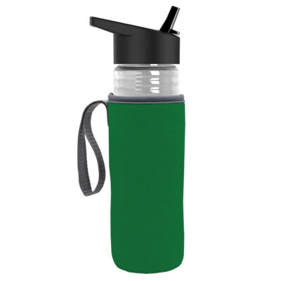 Garyline® Lifeguard Bottle with Flip-Straw Lid and Insulated Caddy - 24 oz.