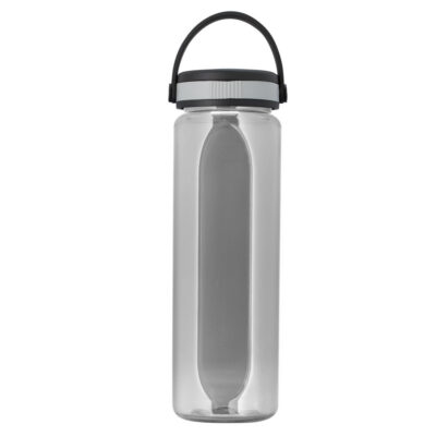 Garyline® Boss Embossed RPET Bottle with Grip Lid - 26 oz.