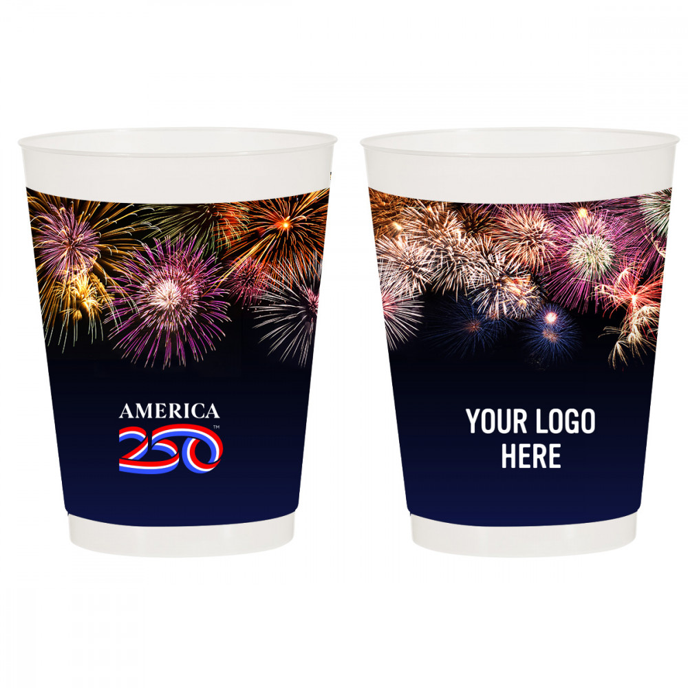 America250™ 16 Oz. Full Color Frost Flex Stadium Cup America250™ 16 Oz. Full Color Frost Flex Stadium Cup