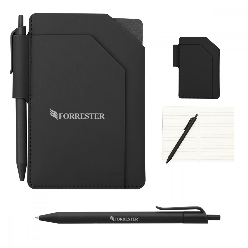 Pinnacle Recycled Jotter With Pen Pinnacle Recycled Jotter With Pen