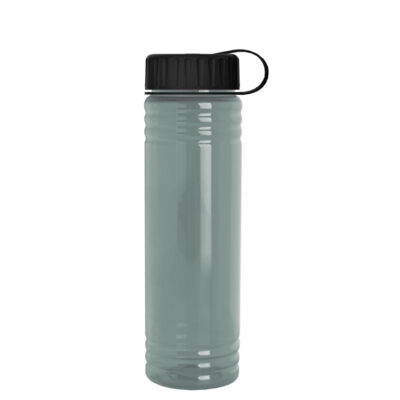 Garyline® Slim Fit RPET Bottle with Tethered Lid - 24 oz.