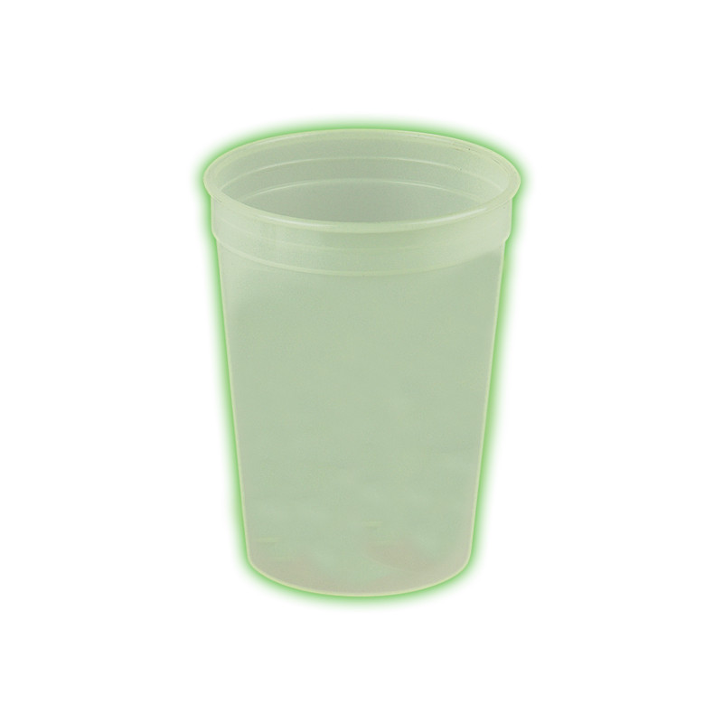 Garyline® Cups-on-the-Go Glow-in-the-Dark Stadium Cup - 12 oz. Garyline® Cups-on-the-Go Glow-in-the-Dark Stadium Cup - 12 oz.