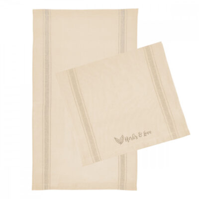 Cotton Stripe Tea Towel