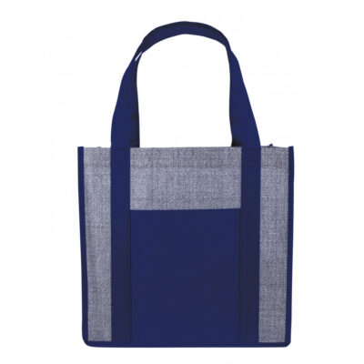 Good Value™ Laminated Heathered Non-Woven Grocery Tote