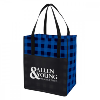 Northwoods Laminated Non-Woven Recycled Tote Bag