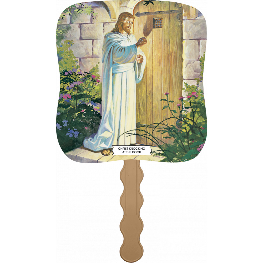 Skinner & Kennedy® Christ Knocking At The Door - Pictorial Fan