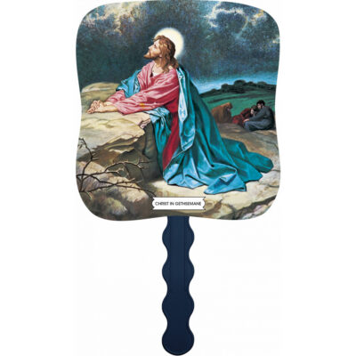 Skinner & Kennedy® Christ In Gethsemane - Pictorial Fan
