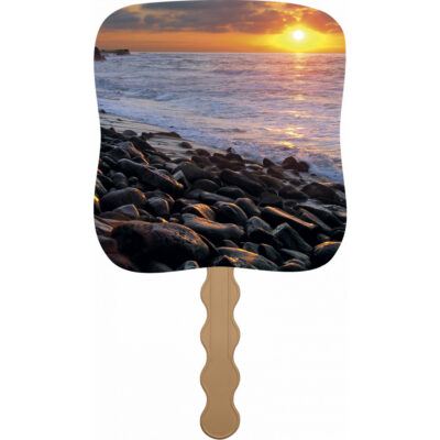 Skinner & Kennedy® Sunset Shore - Pictorial Fan