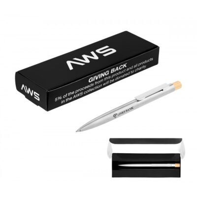 AWS Recycled Stainless Steel Pen