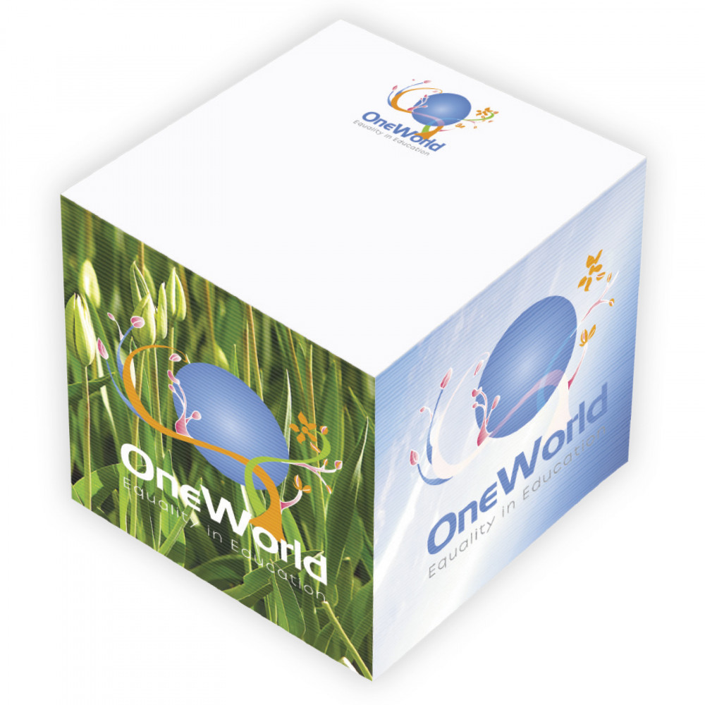 Souvenir® 3" x 3" x 3" Non-Adhesive Cube Souvenir® 3" x 3" x 3" Non-Adhesive Cube