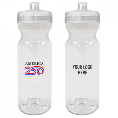 America250™ 28 Oz. Poly-Clear™ Fitness Bottle